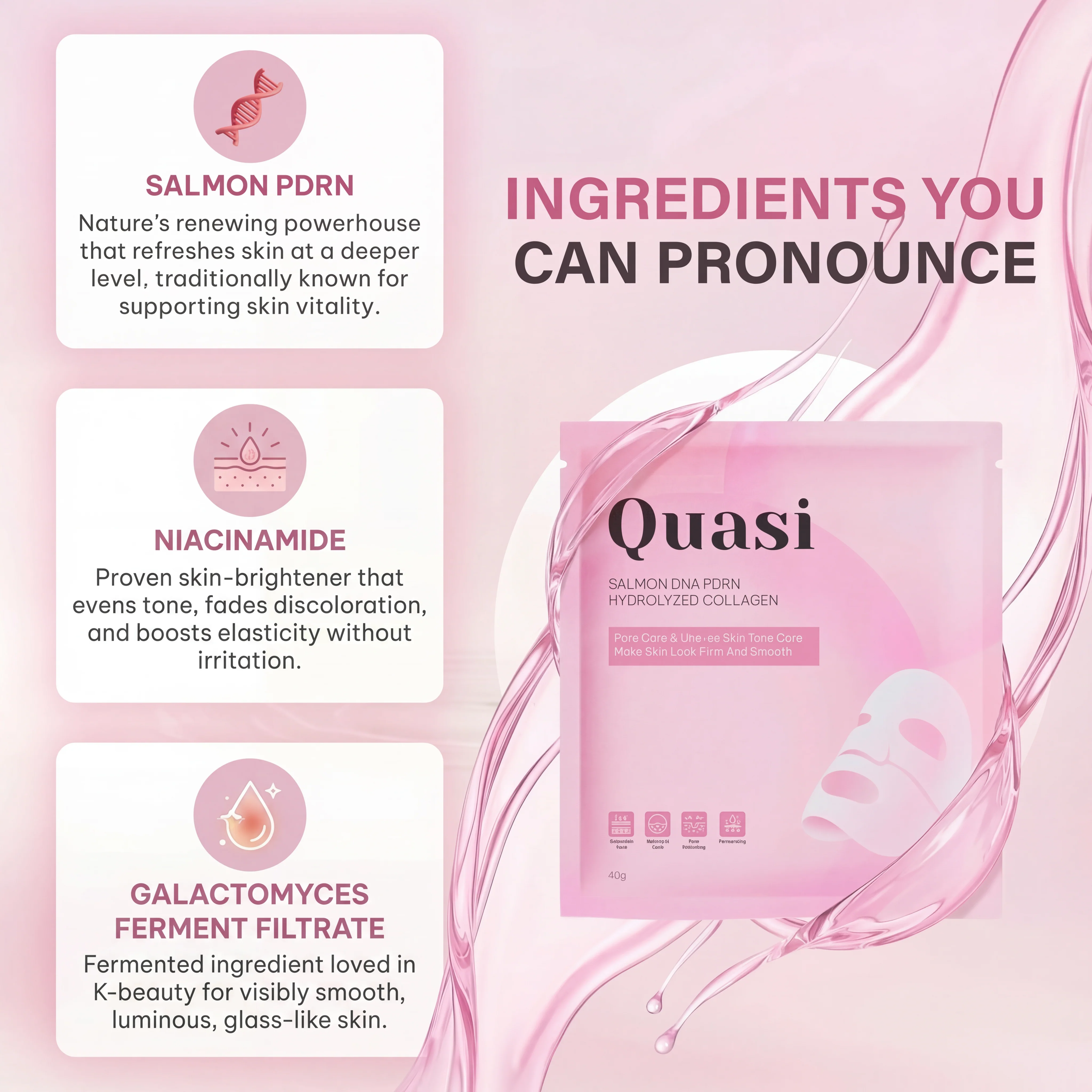 Salmon PDRN Collagen Mask - Image 6